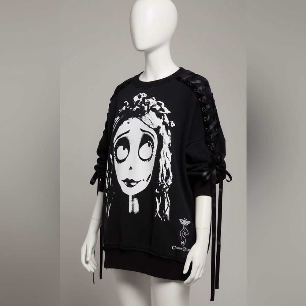 Dolls-kill Corpse Bride Sweater - Picture 2 of 5